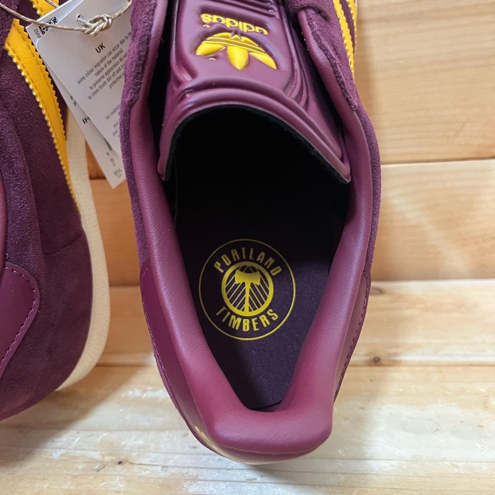 New Adidas Portland Timbers MLS Archive Collection Gazelle IH2629 Men’s 9.5 - Picture 6 of 8